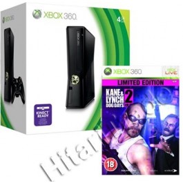 Xbox 360 Console 4GB with Kane and Lynch 2: Dog Days - Limited Edition (Xbox 360)