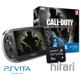 PS Vita WiFi Console with Call of Duty Black Ops Declassified and 4GB Memory Card
