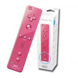 Nintendo Wii Remote Plus with built-in MotionPlus - Pink (Wii)