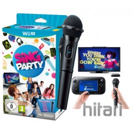 Sing Party with Wii U Wired Microphone