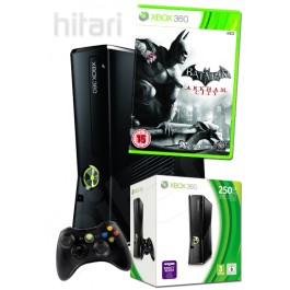 Xbox 360 Console 250GB with Batman Arkham City Game Xbox 360