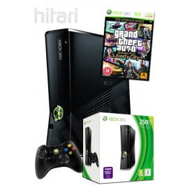 Xbox 360 Console 250GB with Grand Theft Auto Episodes from Liberty City Xbox 360 Game 