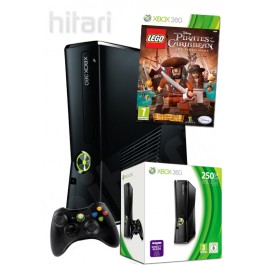 Xbox 360 Console 250GB with Lego Pirates of the Caribbean Xbox 360 Game