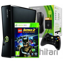 Xbox 360 250GB Console + Forza 4 + Skyrim + Lego Batman 2 DC Super Heroes