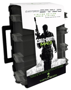 Turtle Beach Licenced COD MW3 Ear Force Bravo PX3 Headset PS3 Xbox 360 
