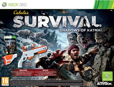Cabelas Survival Shadows of Katmai Gun Bundle Xbox 360 