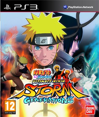 Naruto Shippuden Ultimate Ninja Storm Generations Game Sony PS3