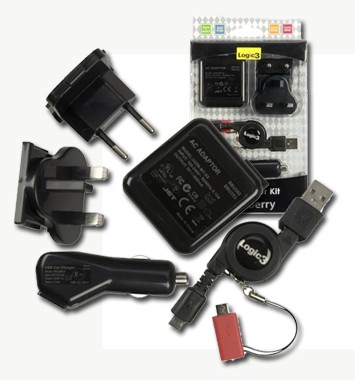 3 in 1 Power Kit for BlackBerry