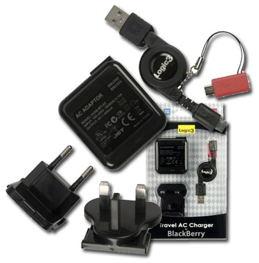 Travel AC Charger for BlackBerry Phones