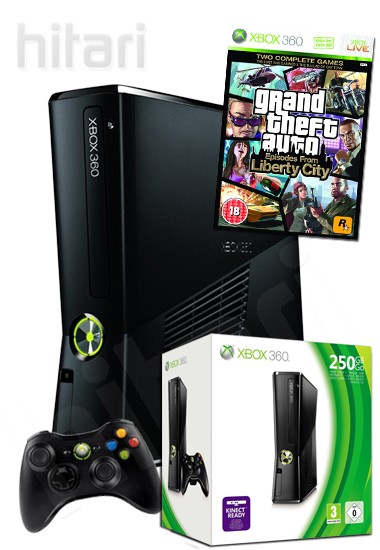 Xbox 360 Console 250GB with Grand Theft Auto Episodes from ...