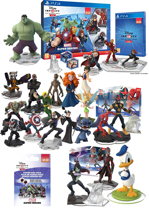 disney infinity 2.0 ps4 characters