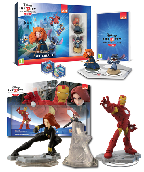 Disney Infinity 2.0 Disney Toybox + Avengers Playset Bundle Wii U NEW