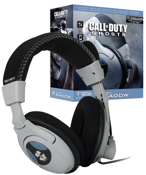Turtle Beach Call of Duty Ghosts Ear Force Shadow Gaming Headset NEW eBay