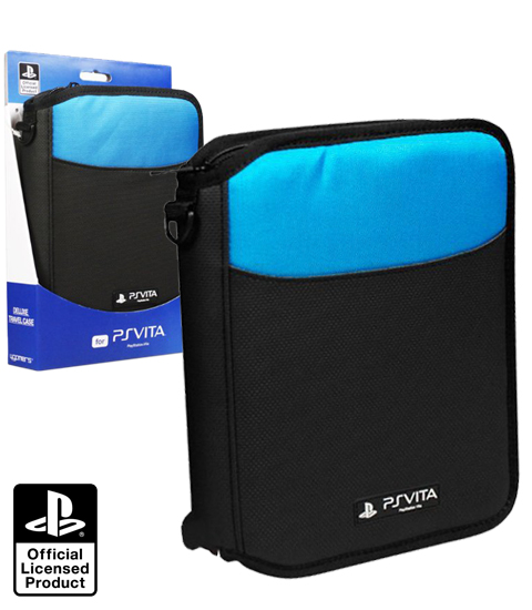 Officially Licensed 4Gamers Deluxe Travel Case - Blue (PlayStation Vita ...