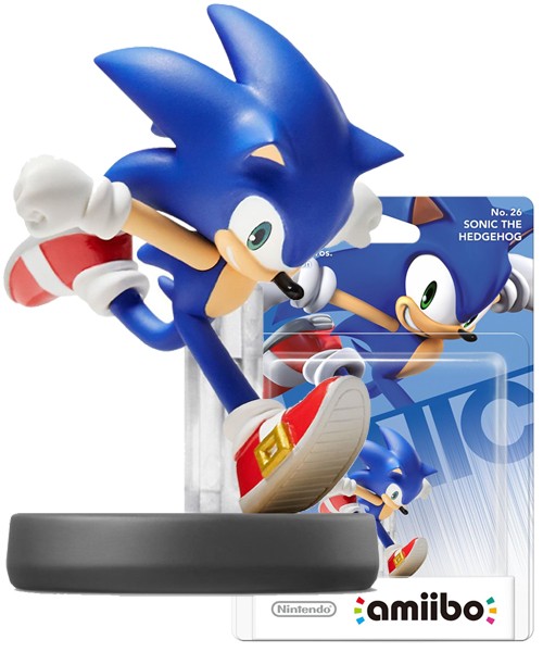 amiibo super smash bros character sonic wii u