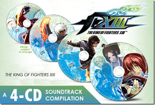 bonus soundtrack 4 pack cd king of fighters king of fighters bonus soundtrack cd